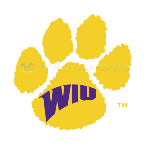 Western Illinois Leathernecks Iron-on Stickers (Heat Transfers)NO.6963